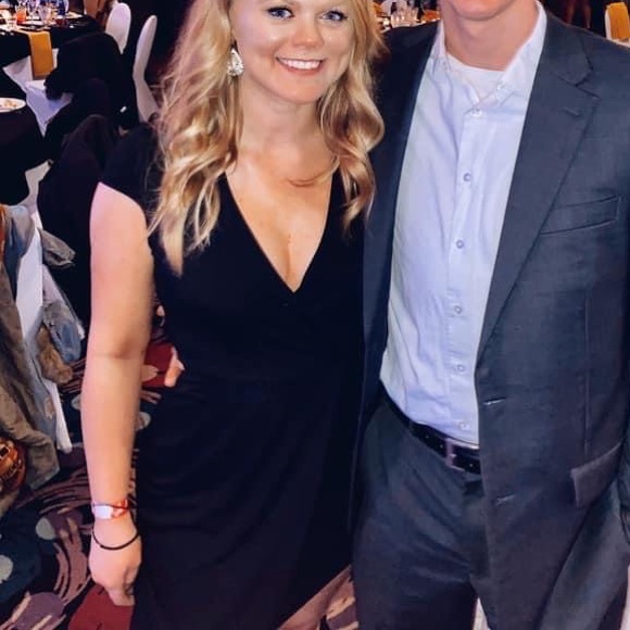 Black Monteau wrap dress - medium - Picture 2 of 4